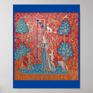 The Lady and the Unicorn / Touch Poster