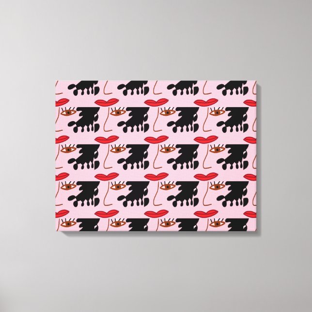 The Lady Canvas Print (Front)