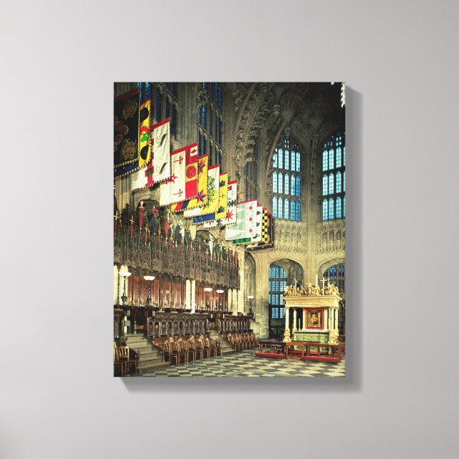 The Lady Chapel, begun in 1503 Canvas Print (Front)