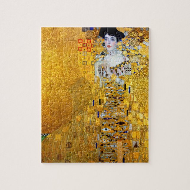 The Lady in Gold, Gustav Klimt Jigsaw Puzzle (Vertical)