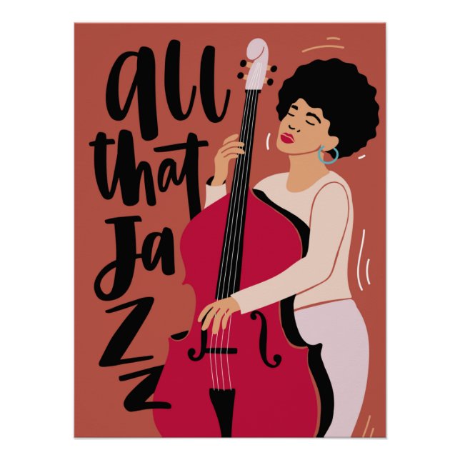 The Lady Of Jazz Music Poster (Front)