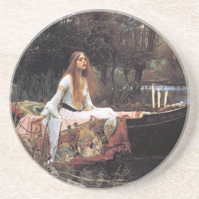The Lady of Shallot Coaster (Front)