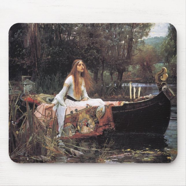 The Lady of Shallot Mousepad (Front)