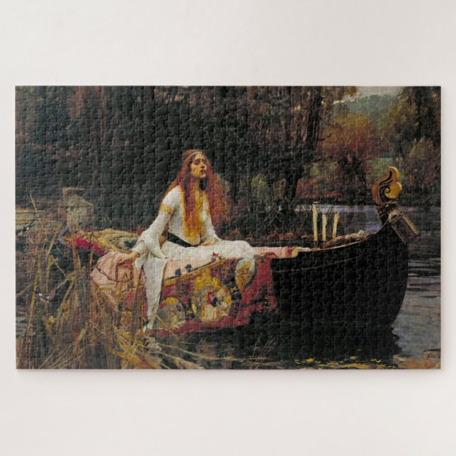 The Lady of Shalott 1888 John William Waterhouse Jigsaw Puzzle (Horizontal)