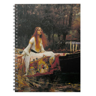 The Lady of Shalott 1888 John William Waterhouse Notebook
