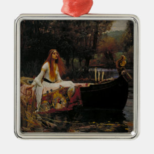 The Lady of Shalott: A Celtic Lake Ghost Story Metal Tree Decoration