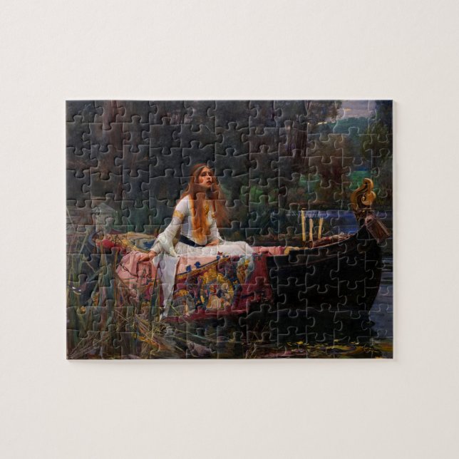 The Lady of Shalott by John William Waterhouse Jigsaw Puzzle (Horizontal)