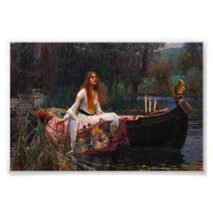 The Lady of Shalott by John William Waterhouse Photo Print