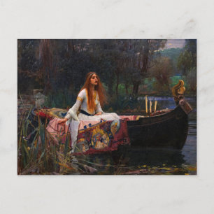 The Lady of Shalott by John William Waterhouse Postcard