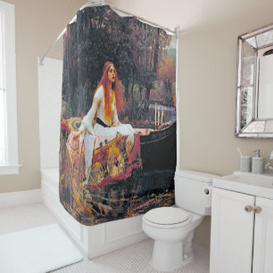 The Lady of Shalott, John William Waterhouse Shower Curtain