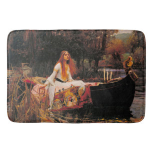 The Lady of Shalott (Mediaeval Beauty) Bath Mat