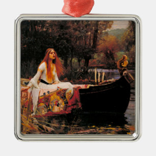 The Lady of Shalott (Mediaeval Beauty) Metal Tree Decoration
