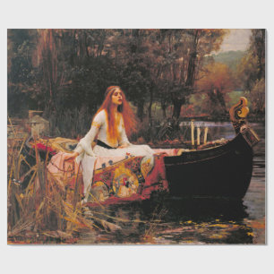 The Lady of Shalott (Mediaeval Beauty) Wrapping Paper