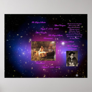 The Lady of Shalott Poster