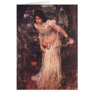 The Lady of Shalott (study)