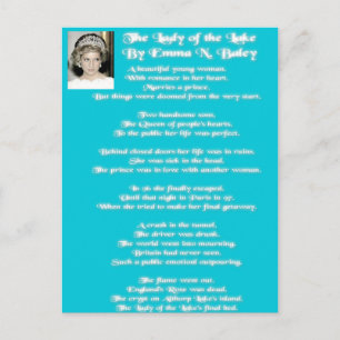 The Lady of the Lake Postcard