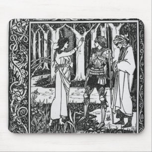 The Lady of the Lake telleth Arthur Mouse Pad