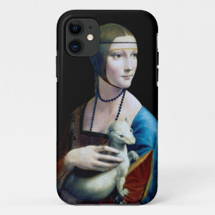 The Lady with an Ermine, Leonardo da Vinci Case-Mate iPhone Case