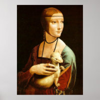 The Lady with an Ermine, Leonardo Da Vinci