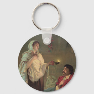 The Lady with the Lamp (Florence Nightingale) Key Ring