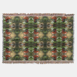 The Ladybug and the Hidden Nectar Kingdom.10 Throw Blanket