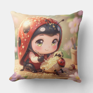The Ladybug and the Hidden Nectar Kingdom.7 Cushion
