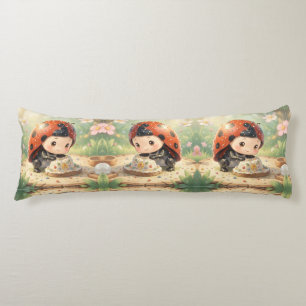 The Ladybug and the Hidden Nectar Kingdom Body Cushion