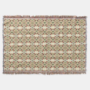 The Ladybug and the Hidden Nectar Kingdom Throw Blanket