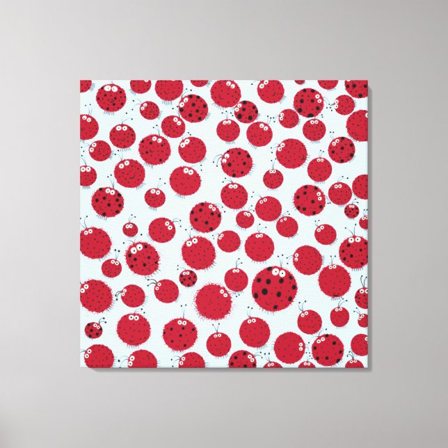 The Ladybug Shindig  Canvas Print (Front)