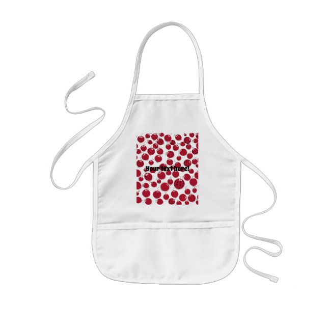 The Ladybug Shindig Kids Apron (Front)