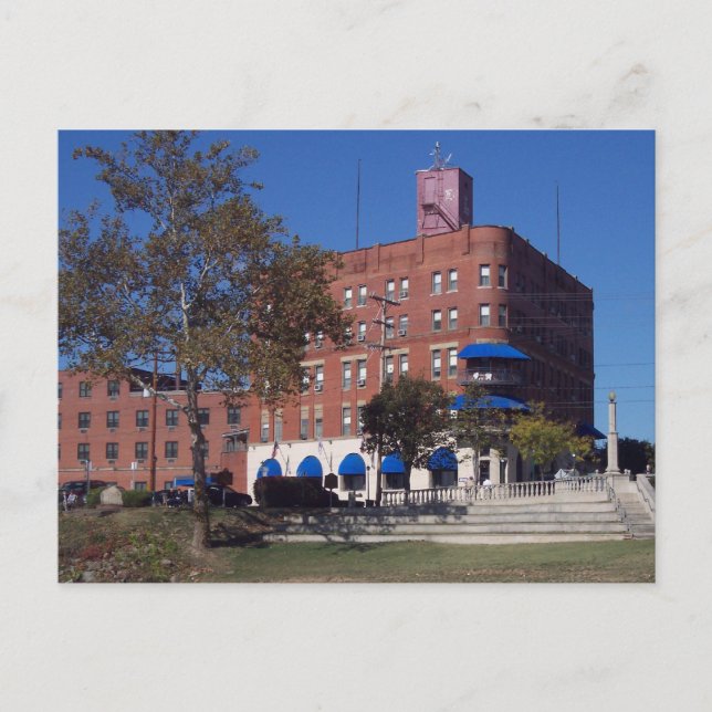 The Lafayette Hotel Postcard (Front)