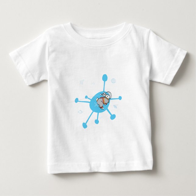 THE LAGOMORTH OF THE OBDURATE MOONS BABY T-Shirt (Front)
