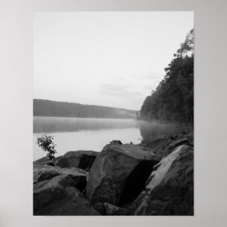 The Lake and the Mist Poster