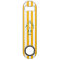 The Lake Club Green Crest Yellow Nautical Stripe