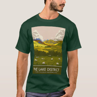 The Lake District Helvellyn from Penruddock T-Shirt