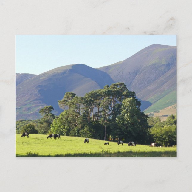 The Lake District-Keswick Postcard (Front)