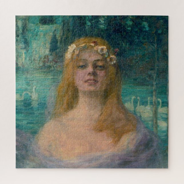 The Lake Fairy Princess (by Kimon Loghi) Jigsaw Puzzle (Vertical)