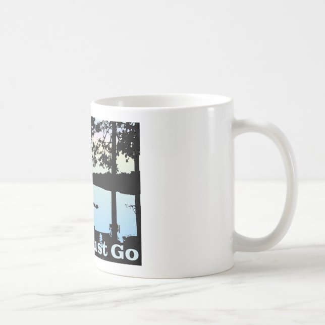 The Lake is Calling and I Must Go Coffee Mug (Right)