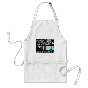The Lake is Calling and I Must Go Standard Apron