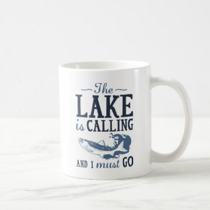 The Lake Is Calling Coffee Mug