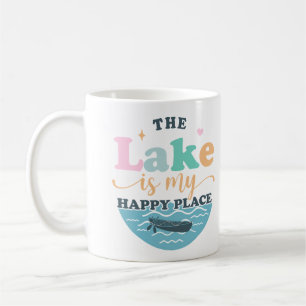 The Lake is my Happy Place Coffee Mug