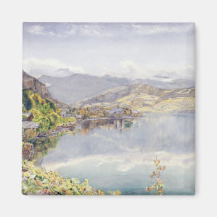 The Lake of Lucerne, Mount Pilatus in the Distance Magnet