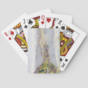 The Lake of Lucerne, Mount Pilatus in the Distance Playing Cards