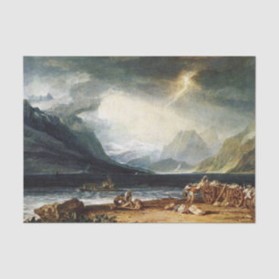 The Lake of Thun, Switzerland by J.M.W. Turner Tissue Paper
