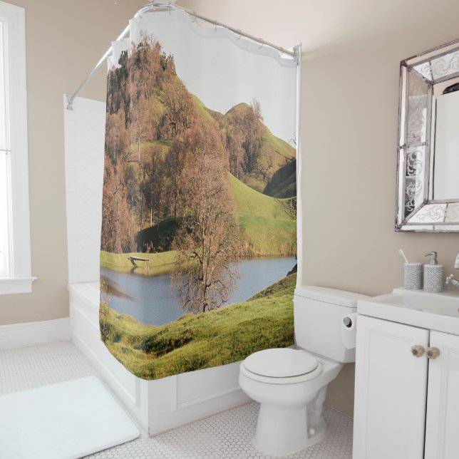 The Lake........ Shower Curtain (In Situ)