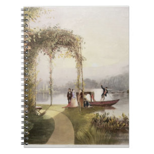 The Lake, Trentham Hall Gardens, from 'The Gardens Spiral Notebook
