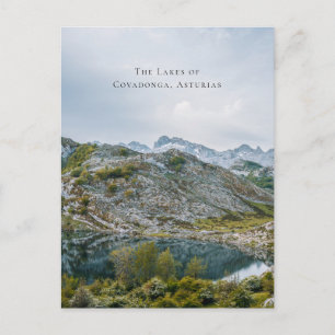 The Lakes of Covadonga, Asturias, Spain travel Postcard