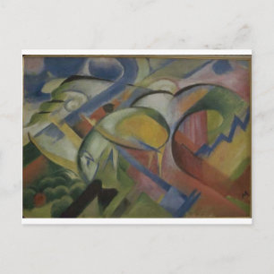 The Lamb by Franz Marc Postcard