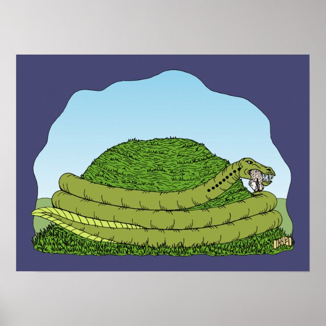 The Lambton Worm Poster (Front)