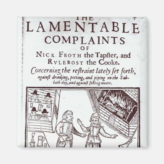The Lamentable Complaints Magnet (Front)